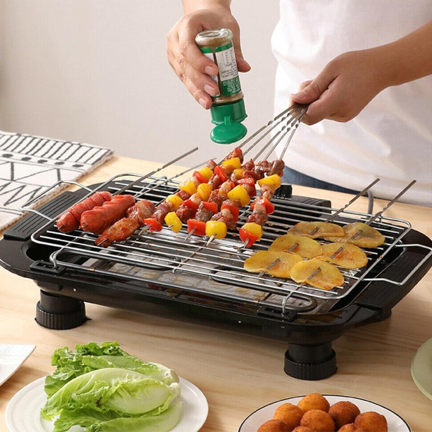 Black Electric Grill