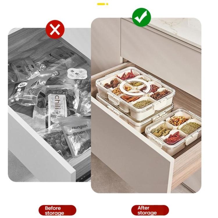 Spice Storage Container with Lid