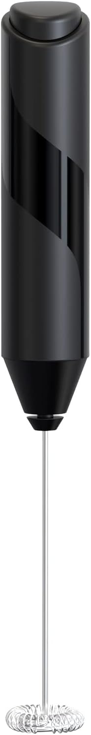 Milk Frother, Handheld Electric Egg Whisk USB Rechargeable Foam Maker with Stainless Steel Whisks & 3 Speed Adjustable Egg Beater Mini Blender Drink Mixer Milk Frother for Coffee Chocolate Egg Mix