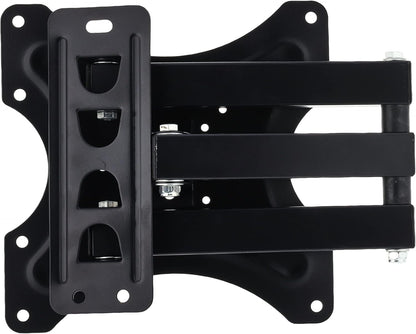 Adjustable TV Wall Mount Bracket for 14–42 Inch LED, LCD, and Flat Screen TVs | Full Motion Swivel & Tilt Arm | Heavy-Duty, Space-Saving TV Mount