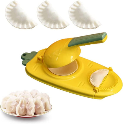 Dumpling Mold Dumpling Mold Dumpling Mold Tool Dumpling Mold Dumpling Mold Baking Pastry Manual Artefact Kitchen Accessories (Yellow)