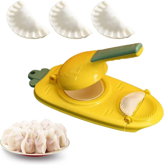 Dumpling Mold Dumpling Mold Dumpling Mold Tool Dumpling Mold Dumpling Mold Baking Pastry Manual Artefact Kitchen Accessories (Yellow)