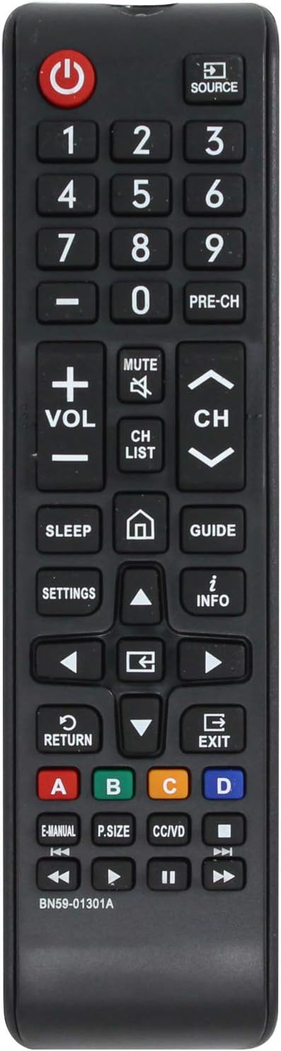 Samsung Smart TV Remote Control – Universal Replacement for Samsung LED, LCD & Smart TVs | Plug & Play, Durable Design, High Compatibility