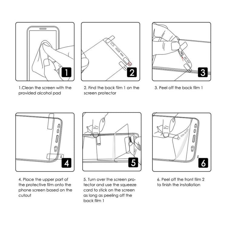 Anti-scratch self-healing film Flip7