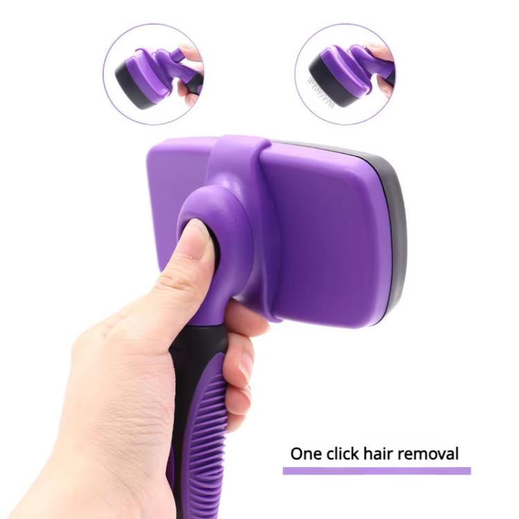 Cat hair remover grooming tool