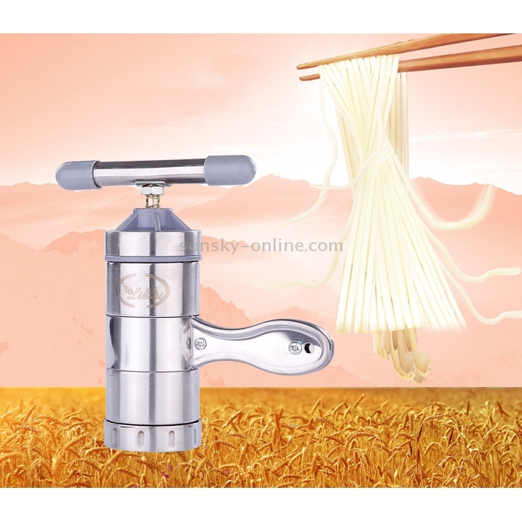 Compact manual noodle machine