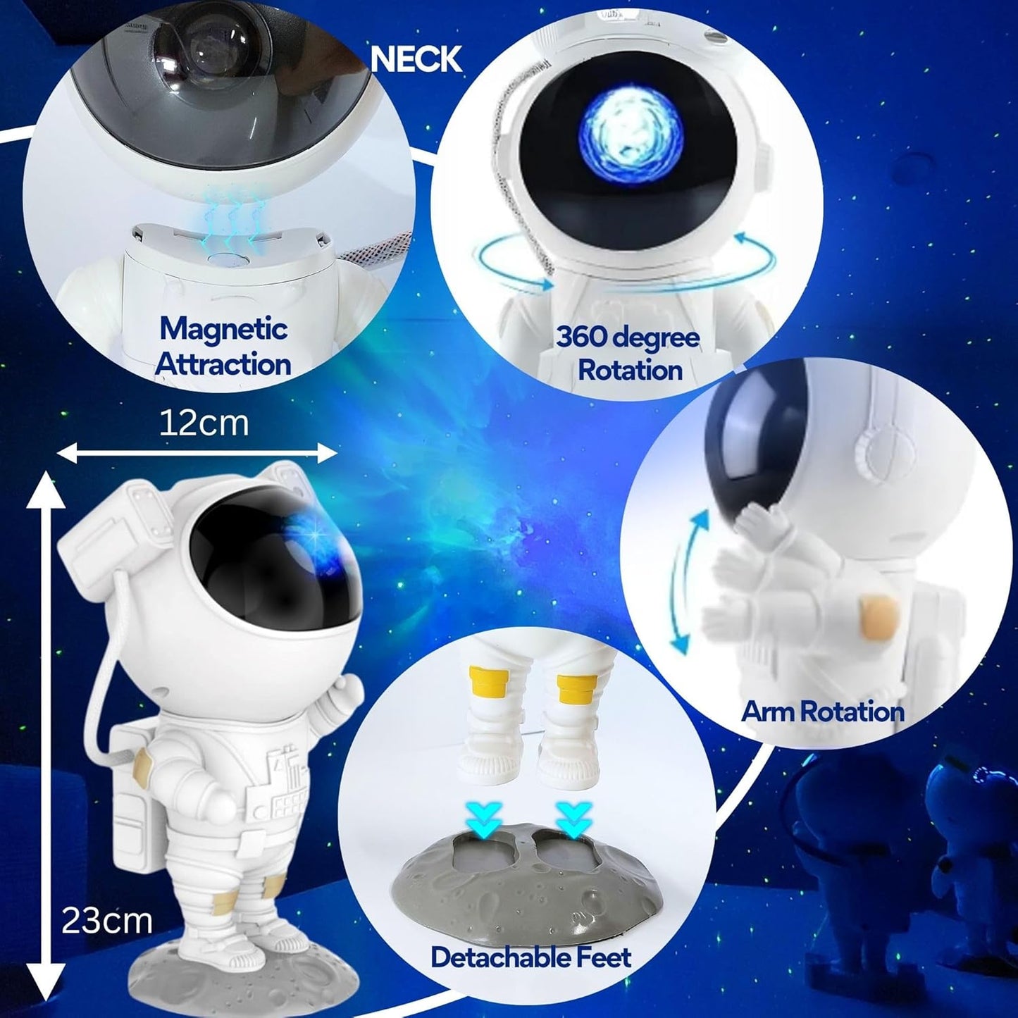 Galaxy Nebula Lamp