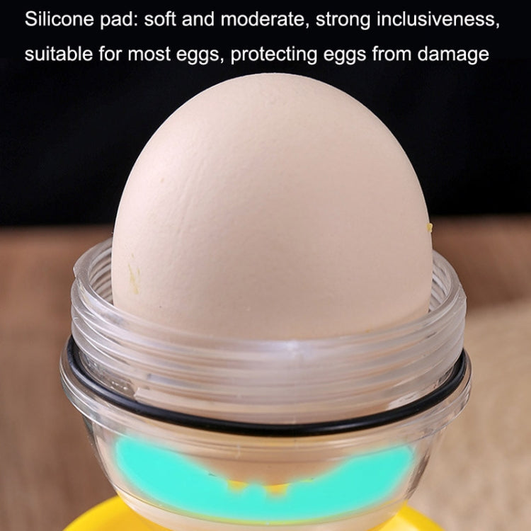 Hand operated egg mixer shaker