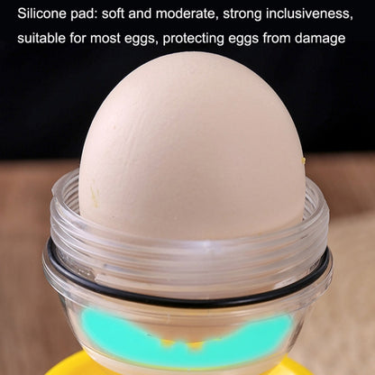 Hand operated egg mixer shaker