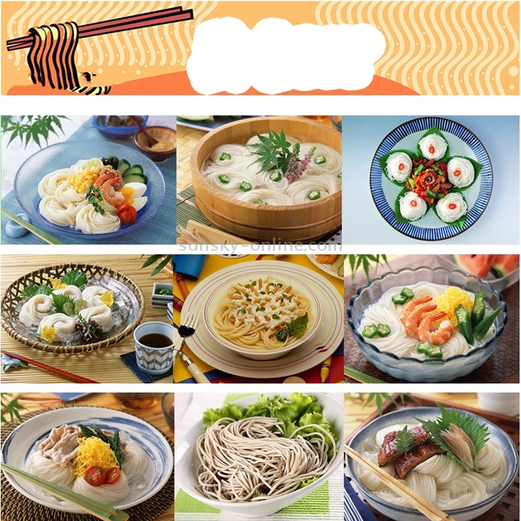 Manual spaghetti and ramen maker