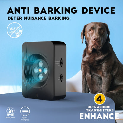 Ultrasonic dog bark control